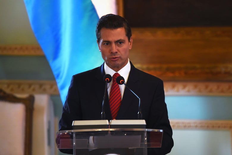 Mexican President Enrique Pena Nieto